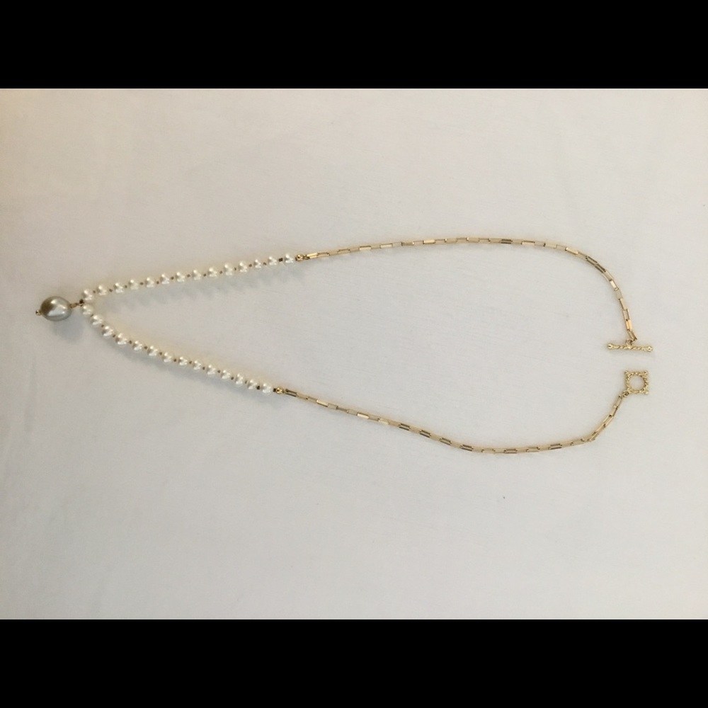 17” pearl necklace. See description.